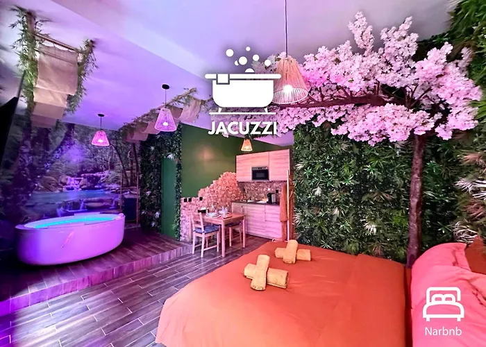Narbnb - Jungle Suite - Jacuzzi - Centre - Clim